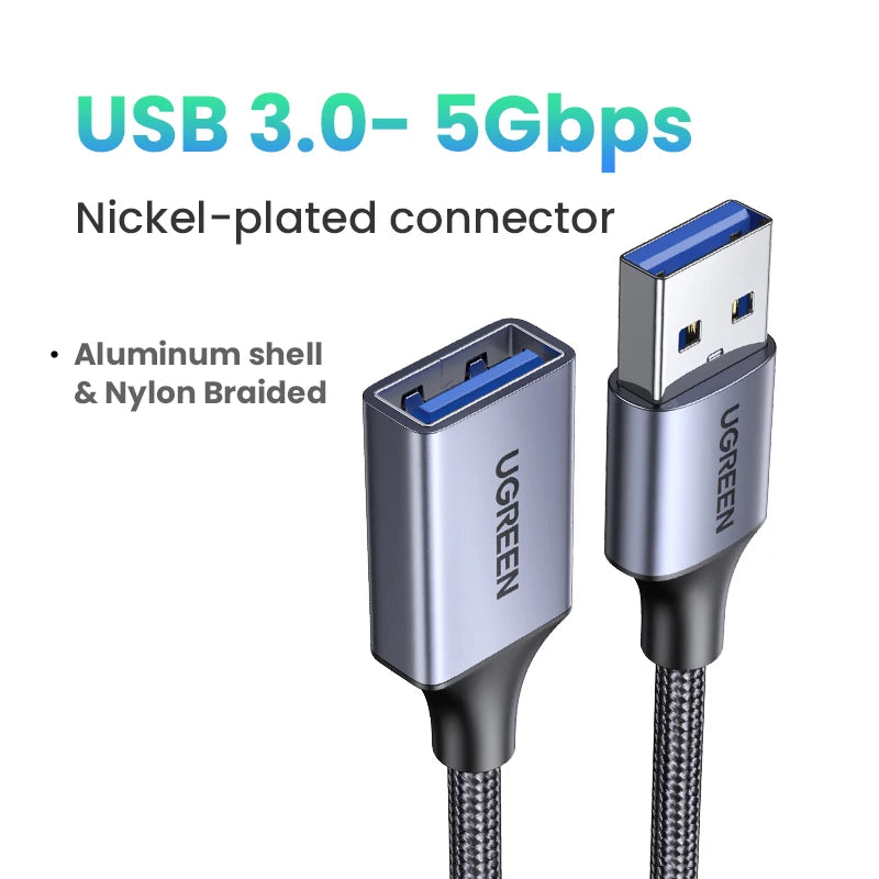 Câble Extension USB 3.0 UGREEN Mâle/Femelle - Données et Charge