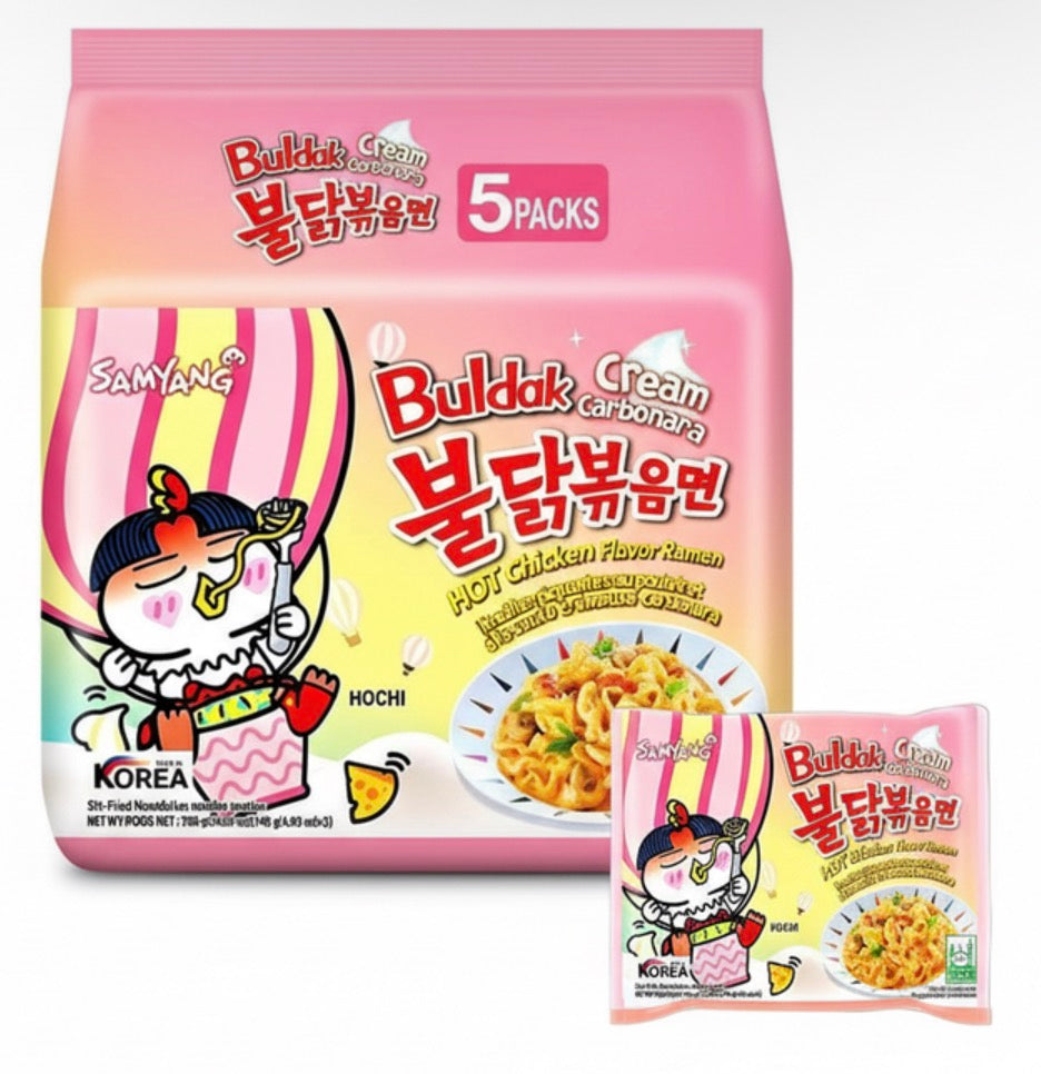 Pack Buldak Creamy Carbonara 5 Pcs