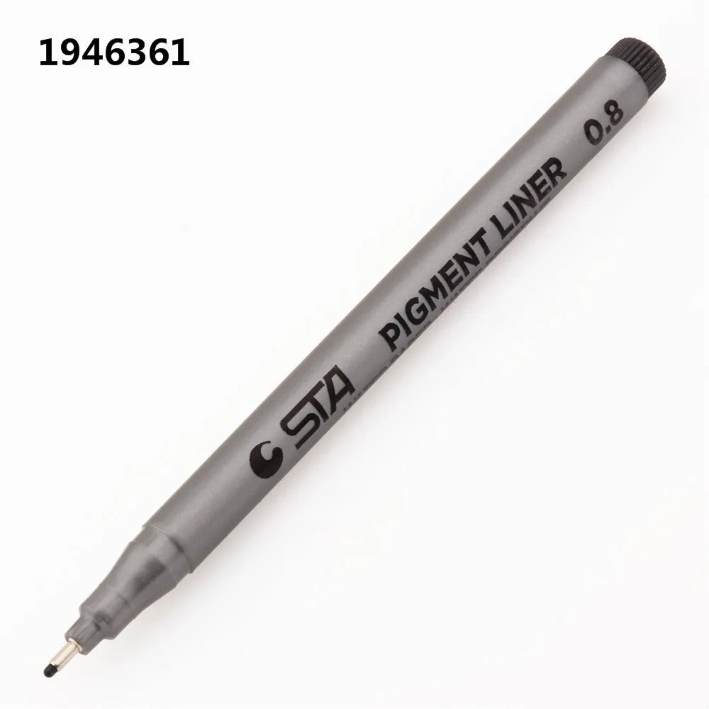 Feutres Pinceau STA Art Markers - Set Waterproof pour Dessin et Calligraphie