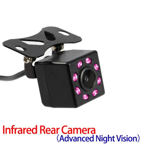 Caméra de Recul Voiture avec 4 LED Vision Nocturne - Écran LCD