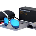 Lunettes de Soleil Titane Alliage Barcur - Polarisées Aviateur Homme/Femme