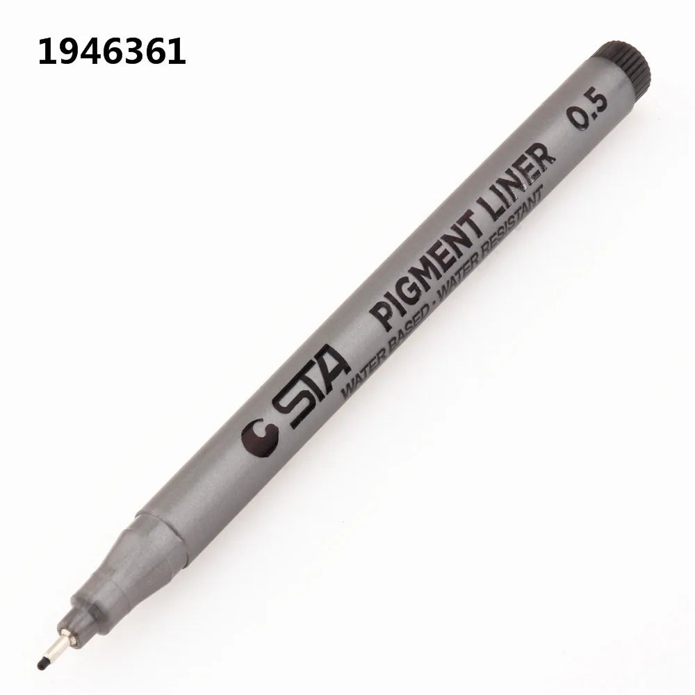 Feutres Pinceau STA Art Markers - Set Waterproof pour Dessin et Calligraphie