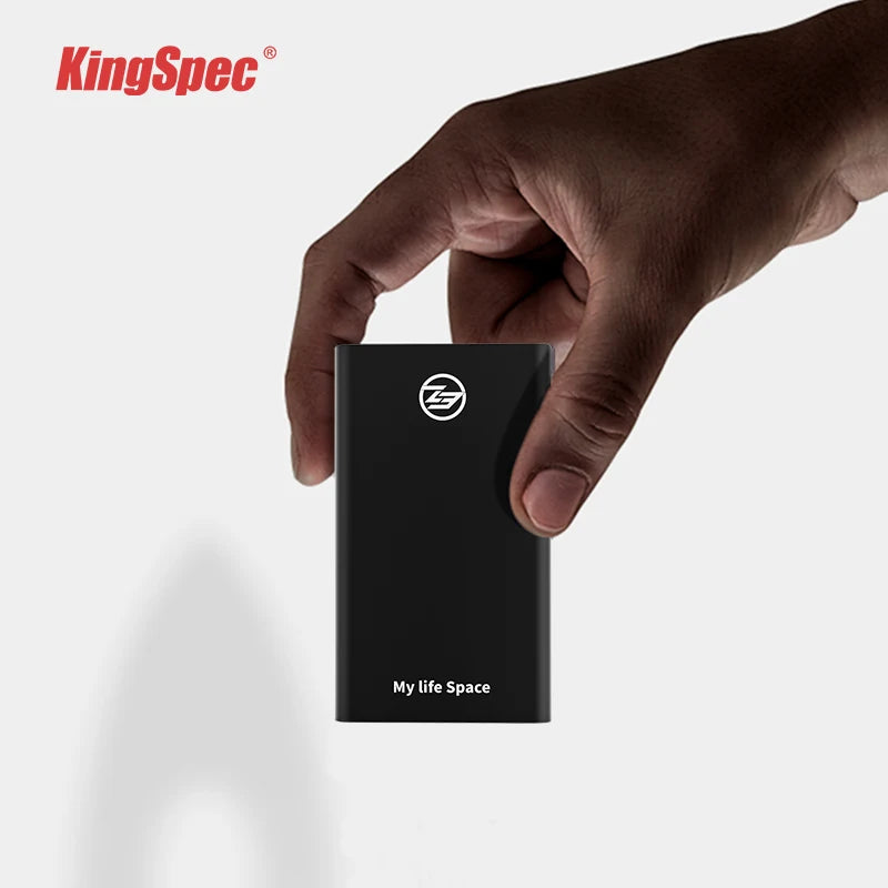SSD Externe Portable KingSpec 120 Go à 1 To USB 3.1 Type-C