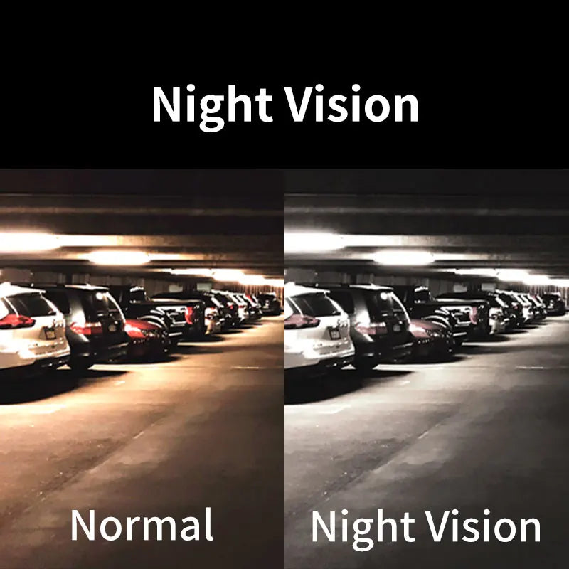 Caméra de Recul Voiture avec 4 LED Vision Nocturne - Écran LCD