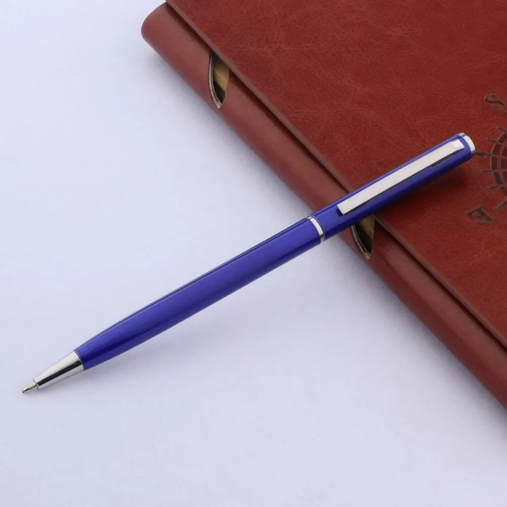 Stylo Bille Métal Noir Mat Luxe 006 - Finition Dorée Classique