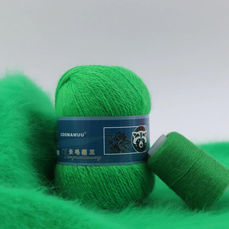 Laine à Tricoter Mink Cashmere 50g-20g - Fil Doux Anti-Bouloche