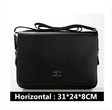 Sac Bandoulière Homme Vintage PU Cuir - Style Messager Rétro