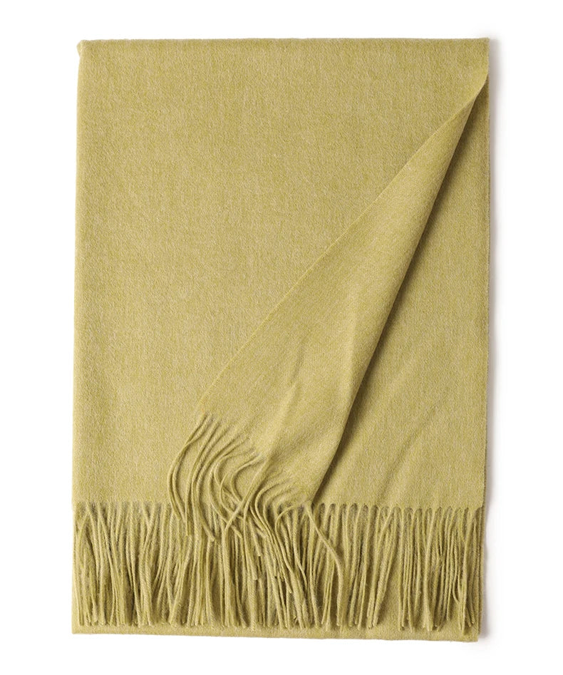 Écharpe Laine Luxe Broderie Personnalisée 70x200 cm