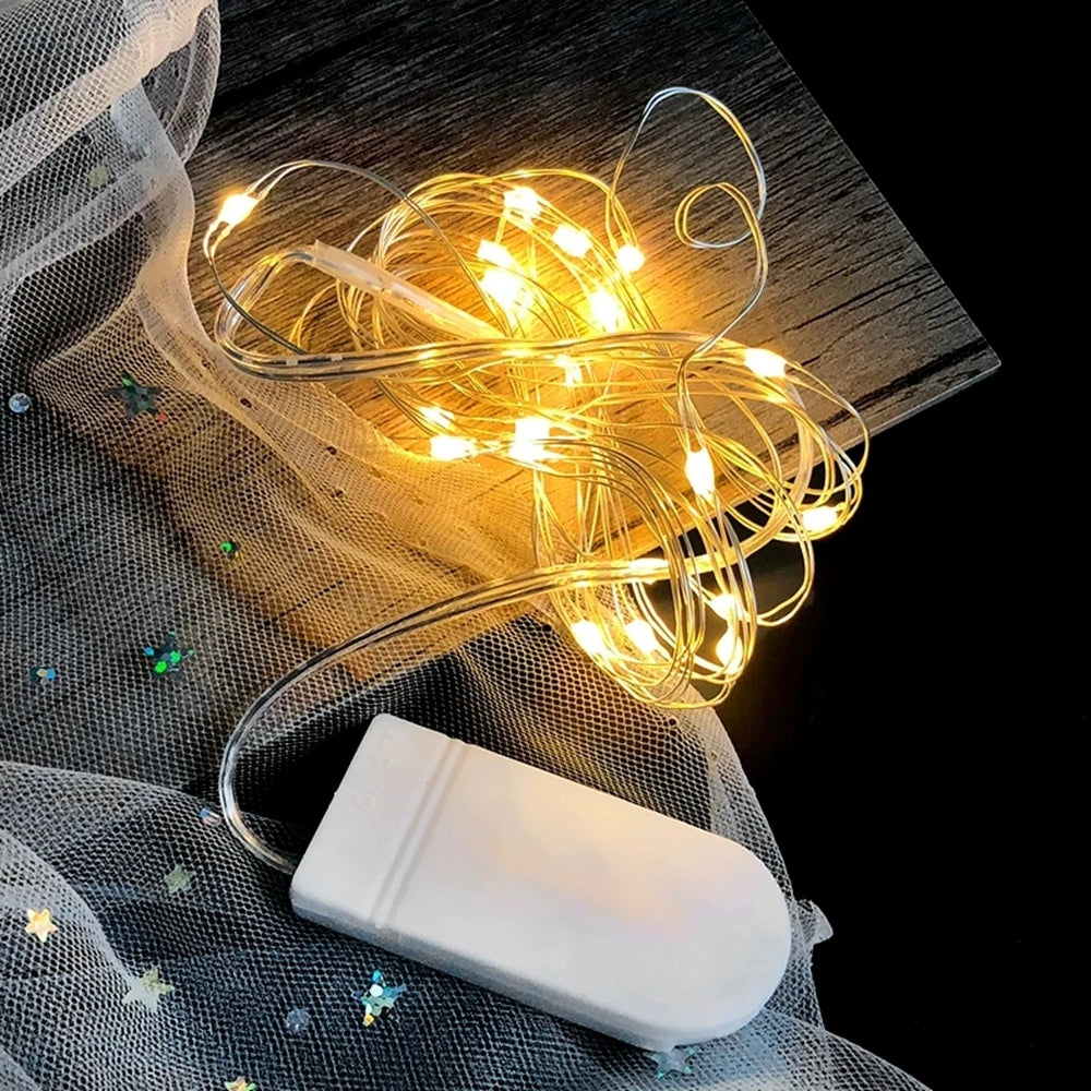 Guirlande LED Fil de Cuivre 1 à 10 m - Lumière Fée pour Décoration