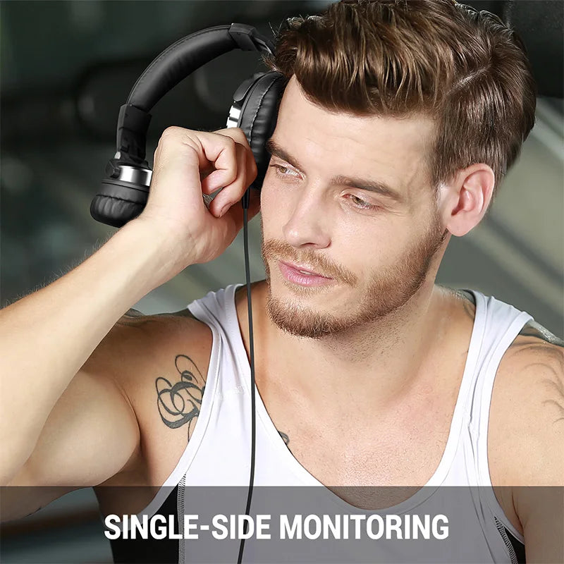Casque Over-Ear OneOdio HiFi Studio DJ - Moniteur Filaire pour Musique/Gaming