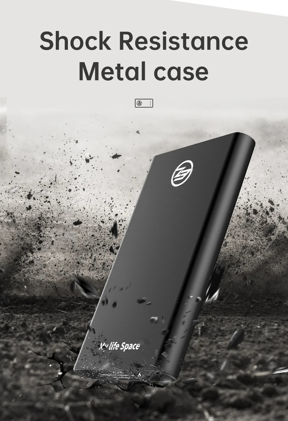 SSD Externe Portable KingSpec 120 Go à 1 To USB 3.1 Type-C