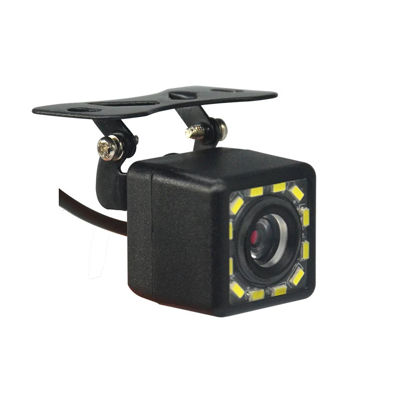 Caméra de Recul Voiture avec 4 LED Vision Nocturne - Écran LCD