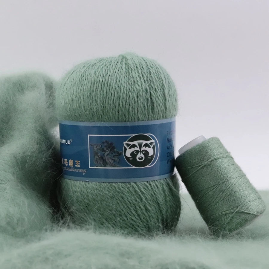Laine à Tricoter Mink Cashmere 50g-20g - Fil Doux Anti-Bouloche