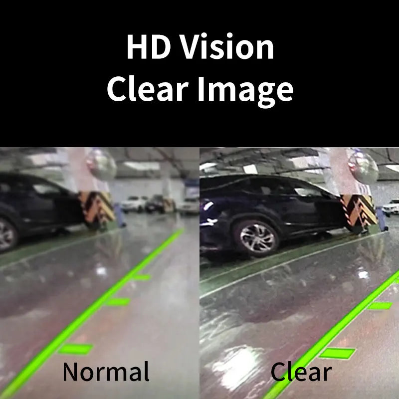 Caméra de Recul Voiture avec 4 LED Vision Nocturne - Écran LCD