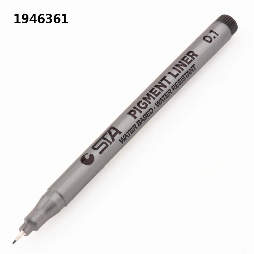 Feutres Pinceau STA Art Markers - Set Waterproof pour Dessin et Calligraphie