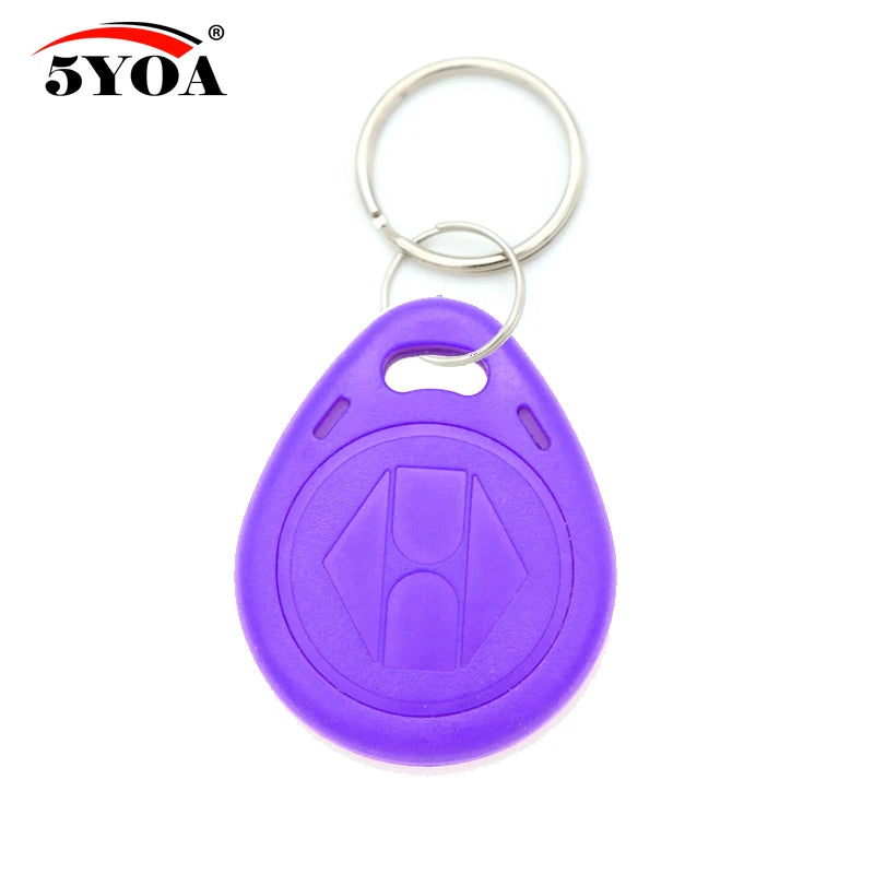 Badge RFID EM4305/T5577 Réinscriptible - Lot de 50 Porte-clés