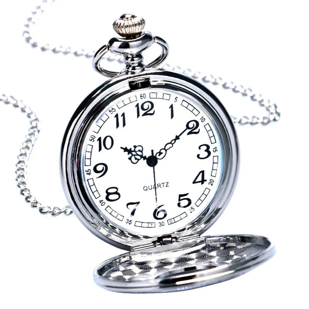 Montre de Poche Steampunk Vintage - Chiffres Romains