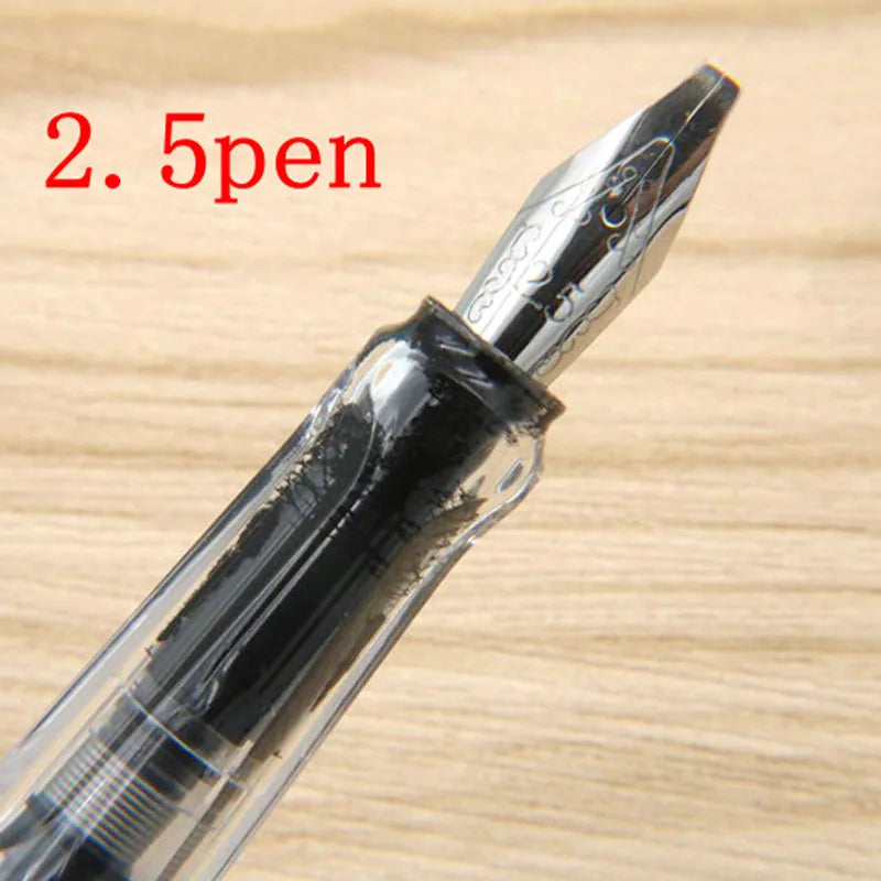 Stylo Plume Gothique / Tibétaine - Pointe Plate pour Calligraphie