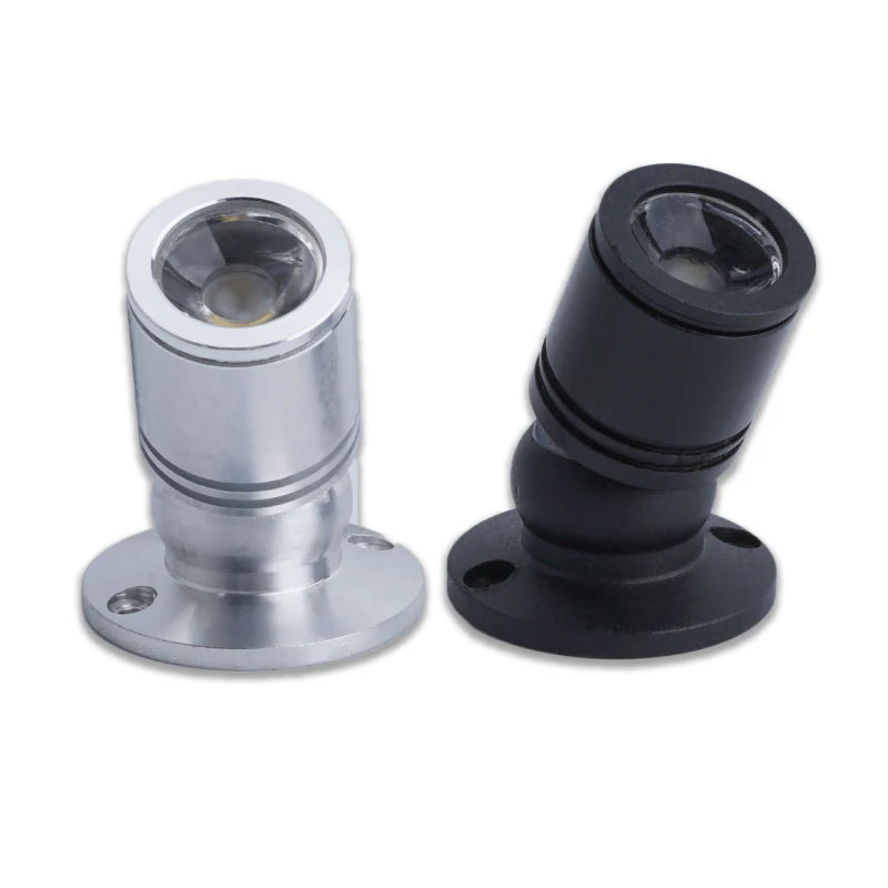 Spot LED Encastrable 3W Mini - 110V/220V ou 12V pour Vitrine Bijoux