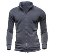Sweat Homme Zippé Col Montant sans Capuche - Casual 2026