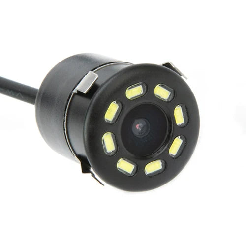 Caméra de Recul Voiture avec 4 LED Vision Nocturne - Écran LCD
