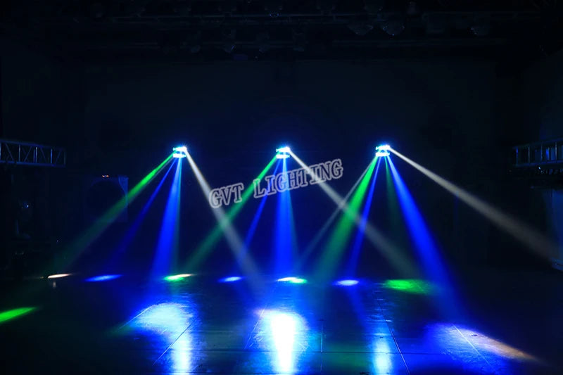 Mini Projecteur LED 8x3W RGBW Tête Mobile DMX512 - Éclairage Scène