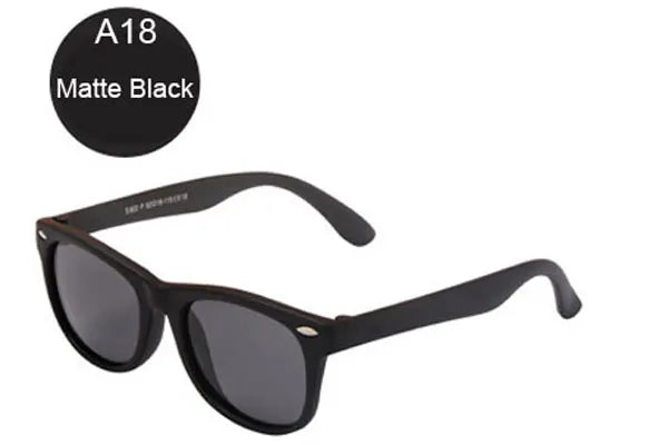 Lunettes de Soleil Enfant Polarisées - Classique avec Rivets Style Marque