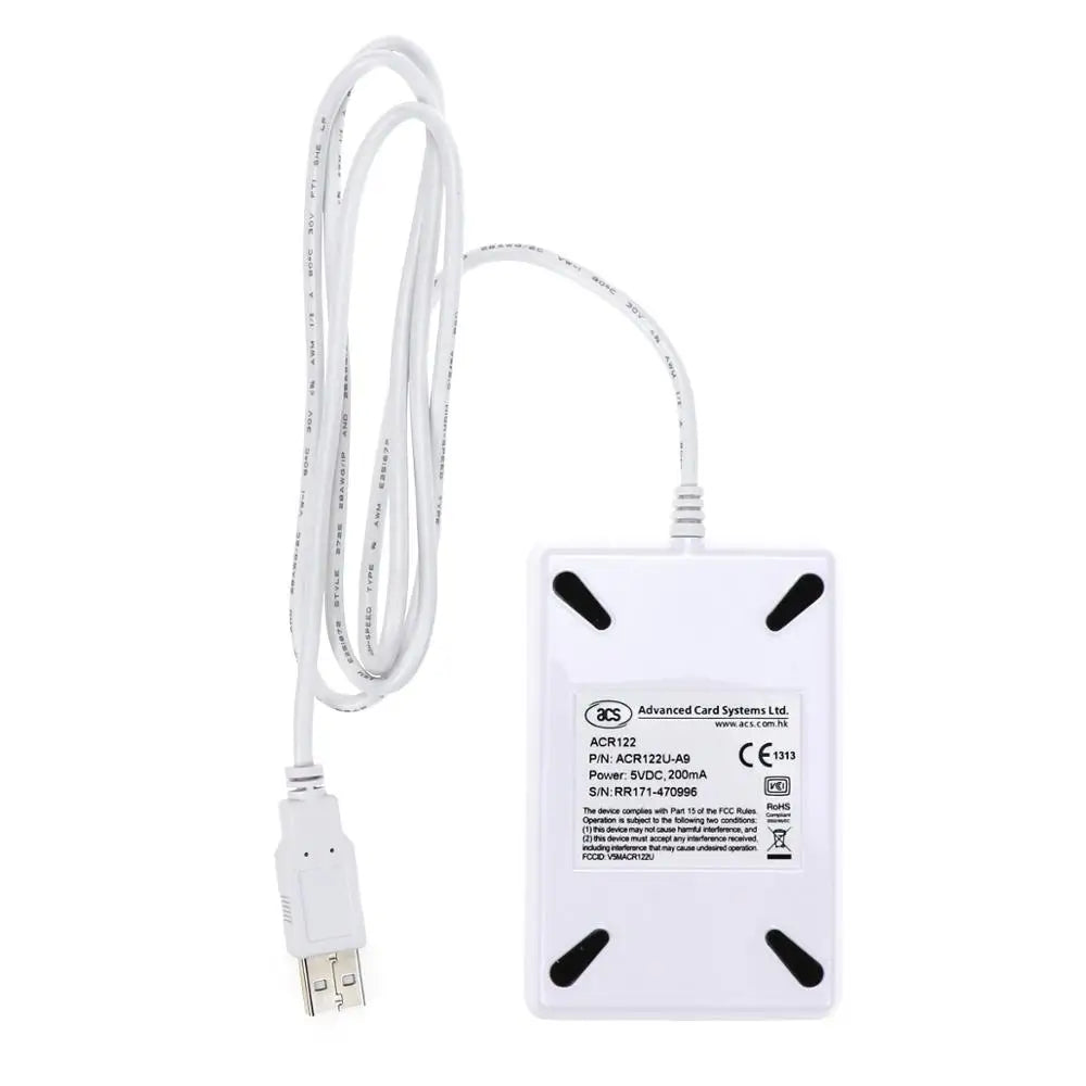Lecteur/Écrivain NFC USB ACR122U - Copieur RFID pour Cartes et Tags