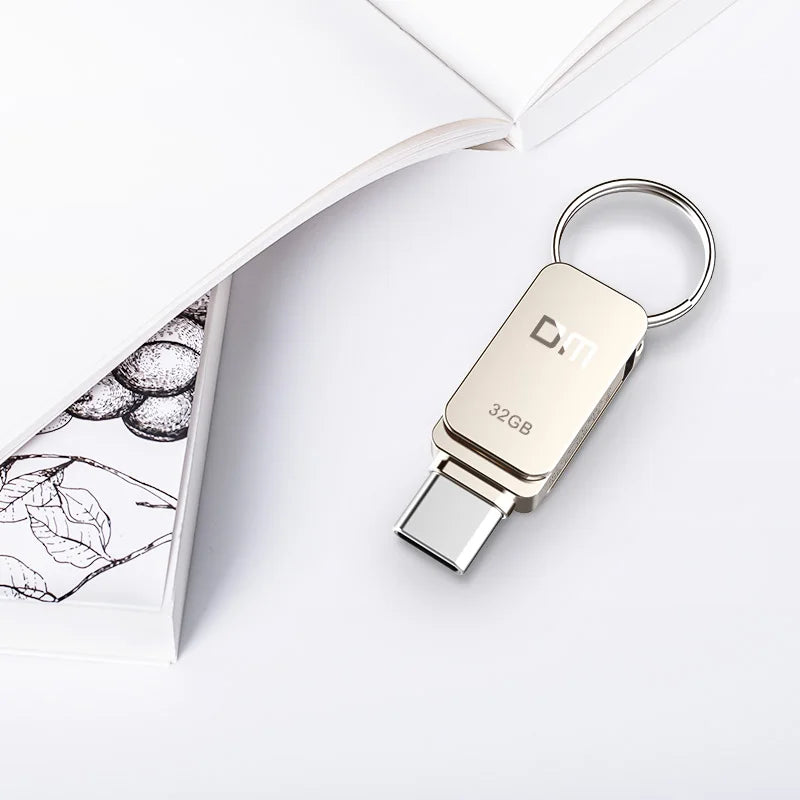 Clé USB 3.0 OTG Type-C Métal Rotation 32 à 64 Go