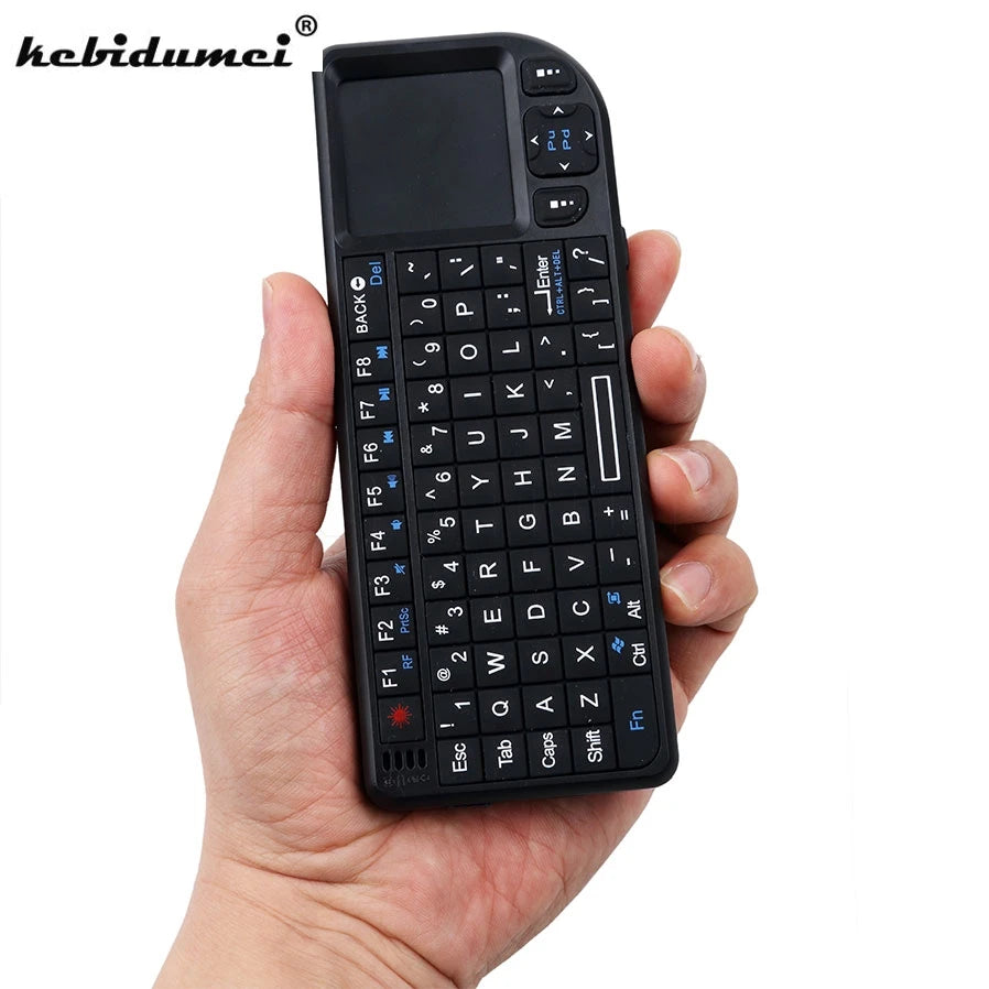 Clavier sans Fil 2.4G 3-en-1 avec Touchpad pour PC TV Android