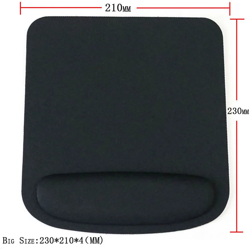 Tapis de Souris avec Repose-Poignet Épais Gaming 230x180 ou 230x210 mm