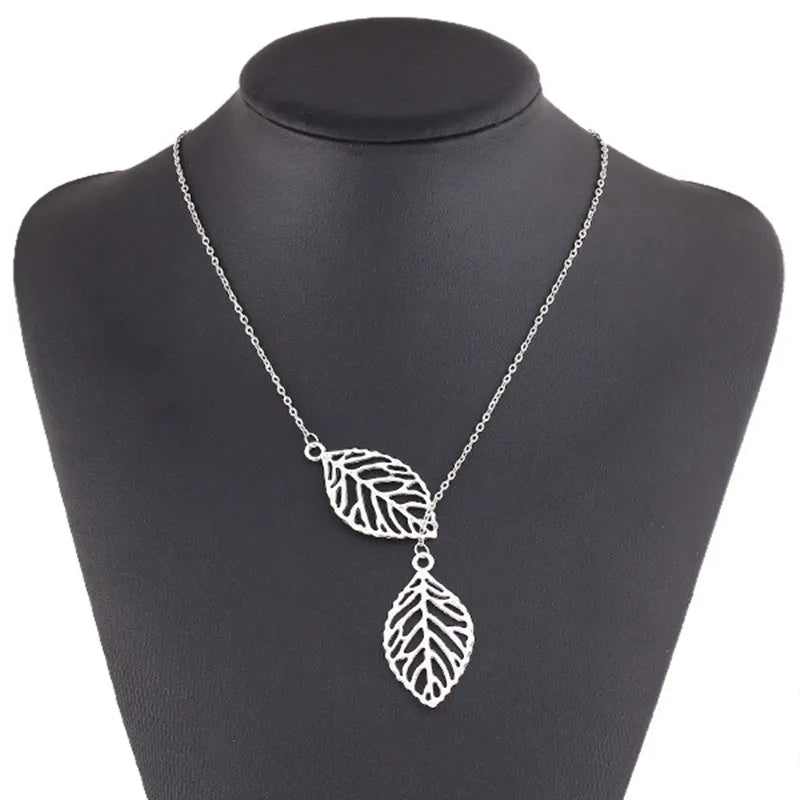 Collier Pendentif Minimaliste - Argenté pour Femme