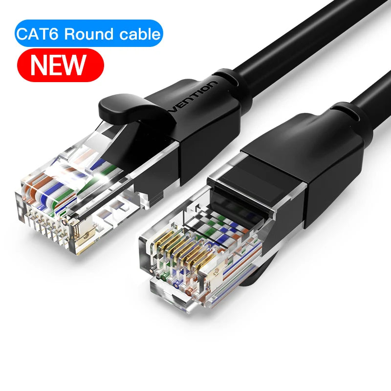 Câble Ethernet Cat6 UTP RJ45 Vention - Réseau Haut Débit 10m/15m