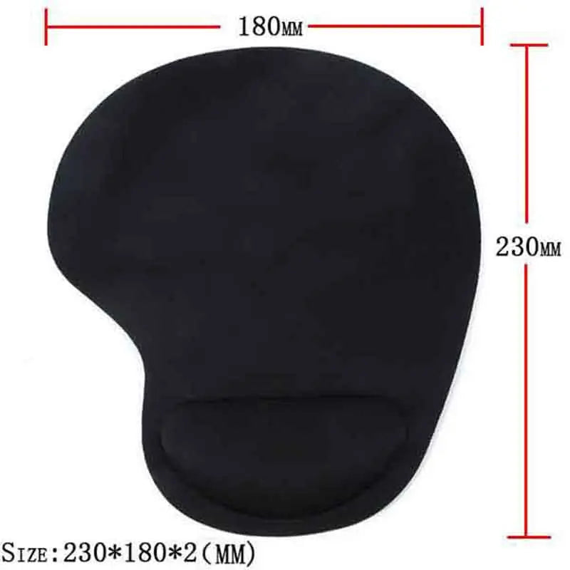 Tapis de Souris avec Repose-Poignet Épais Gaming 230x180 ou 230x210 mm