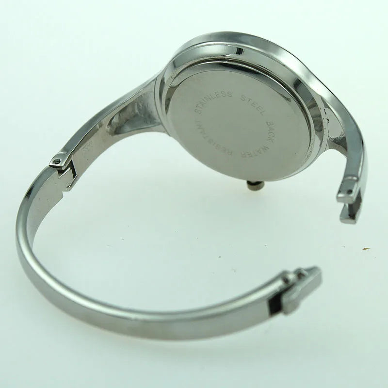 Montre Femme Bracelet Cuff Doré - Mode Casual Ronde