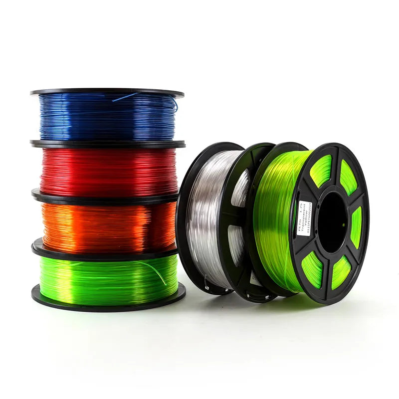 Filament 3D PETG 1.75 mm 1 kg - Haute Transparence et Solidité