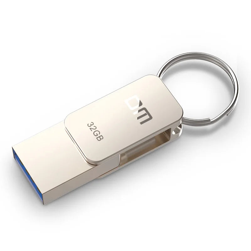 Clé USB 3.0 OTG Type-C Métal Rotation 32 à 64 Go