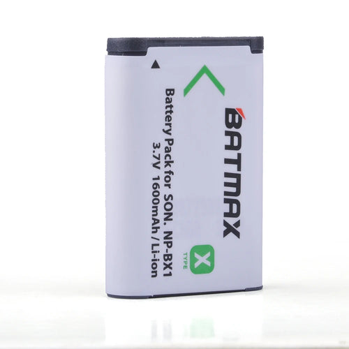 Batterie NP-BX1 + Chargeur 3 Slots LCD pour Sony RX100, WX500, HX300