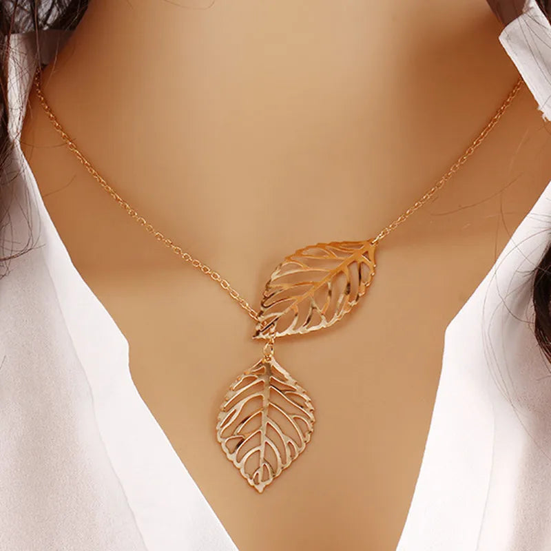 Collier Pendentif Minimaliste - Argenté pour Femme