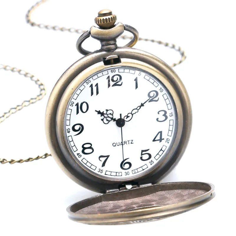 Montre de Poche Steampunk Vintage - Chiffres Romains