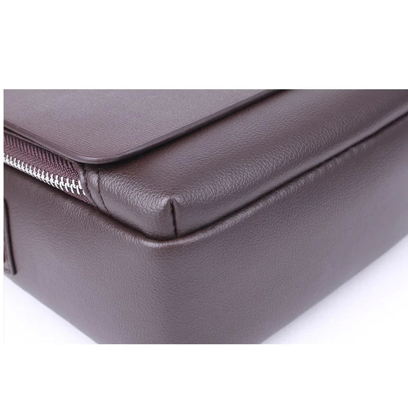 Sac Bandoulière Homme Vintage PU Cuir - Style Messager Rétro