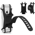 Support Téléphone Vélo/Moto Universel Silicone - Rotation 360°