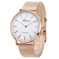 Montre Femme Geneva Quartz Maille Métal