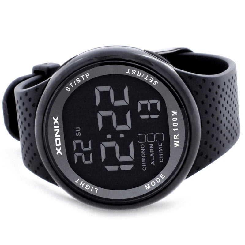 Montre Sport Homme Xonix Digitale Étanche 100m - Outdoor et Natation