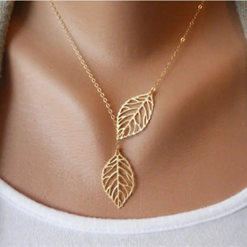 Collier Pendentif Minimaliste - Argenté pour Femme