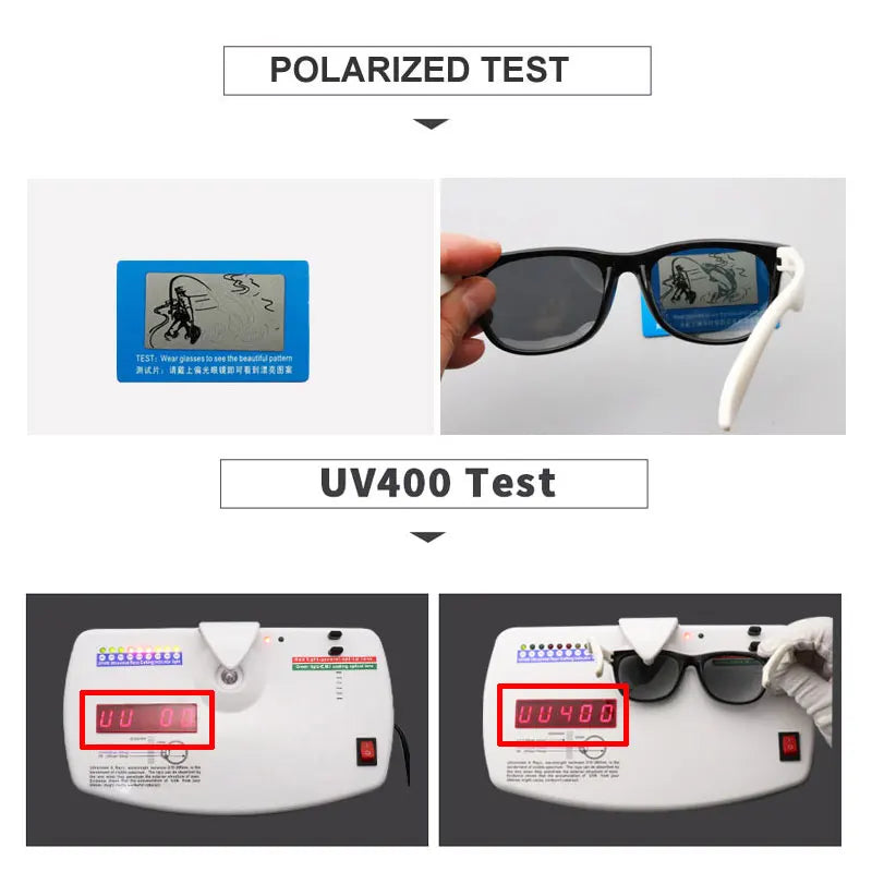 Lunettes de Soleil Enfant Polarisées - Classique avec Rivets Style Marque