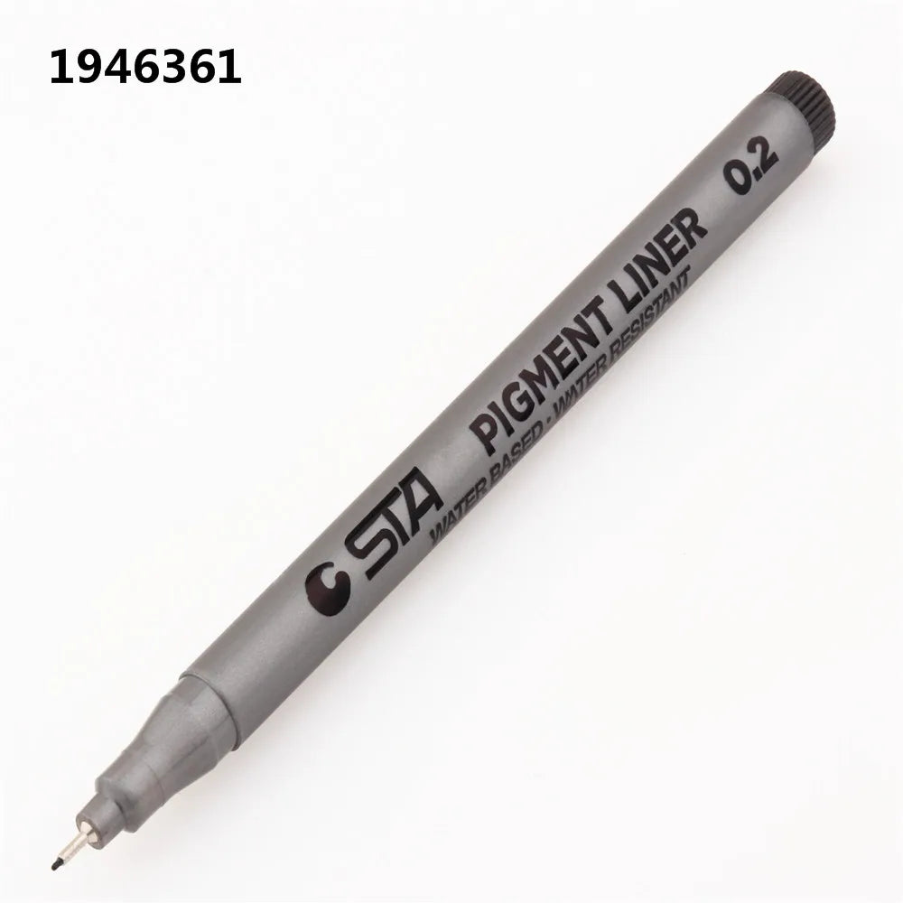 Feutres Pinceau STA Art Markers - Set Waterproof pour Dessin et Calligraphie