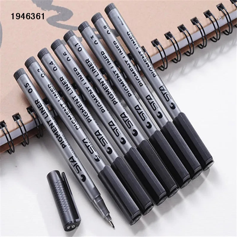 Feutres Pinceau STA Art Markers - Set Waterproof pour Dessin et Calligraphie