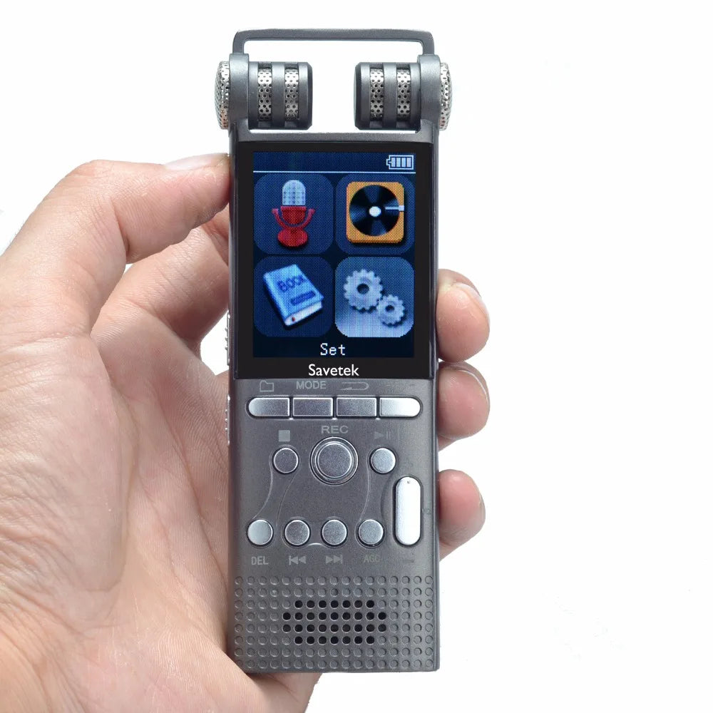 Enregistreur Audio Numérique Vocal 8/16 Go - Stylo USB - 100h d'Autonomie