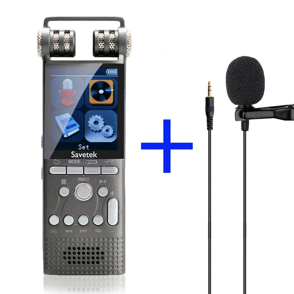 Enregistreur Audio Numérique Vocal 8/16 Go - Stylo USB - 100h d'Autonomie